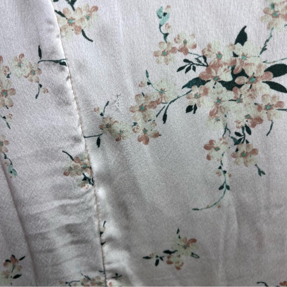 LoveShackFancy Garcia Scoop Neck Button Mini Dress Floral - Picture 9 of 16